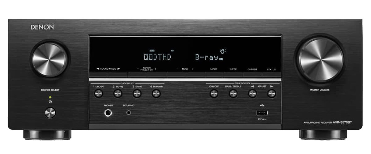 Denon AVR-S570BT features